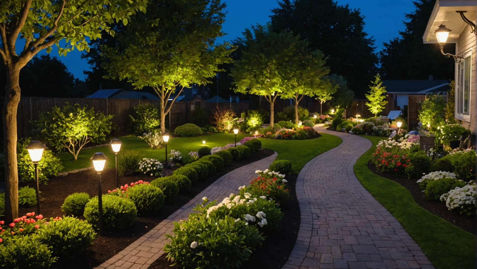 Optimisez Votre Jardin avec un Éclairage Solaire Esthétique