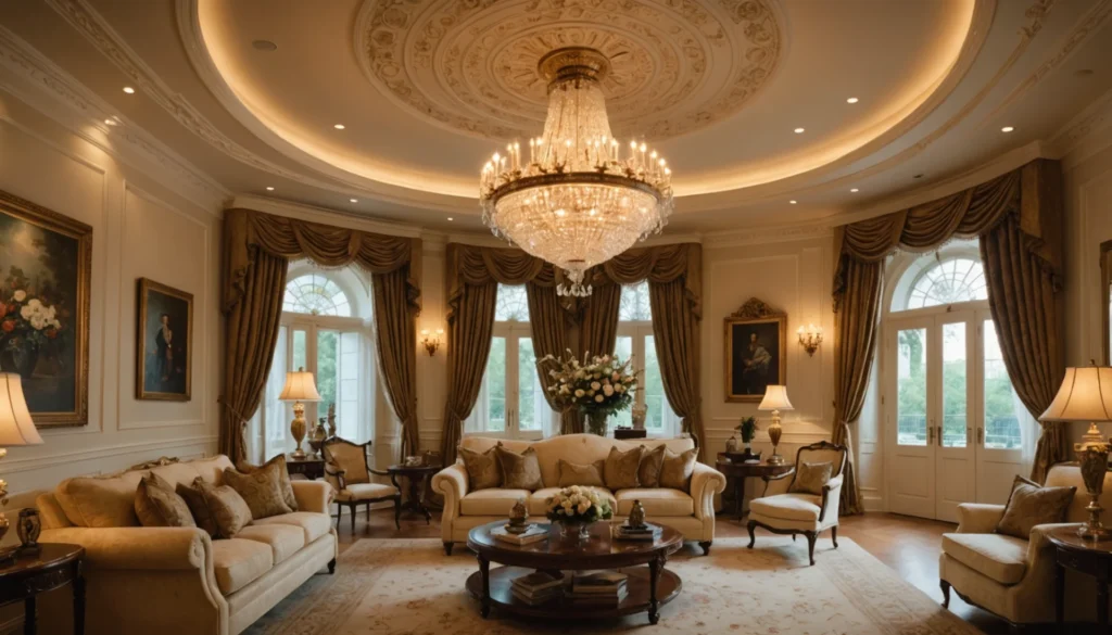 rosace plafond luminaire