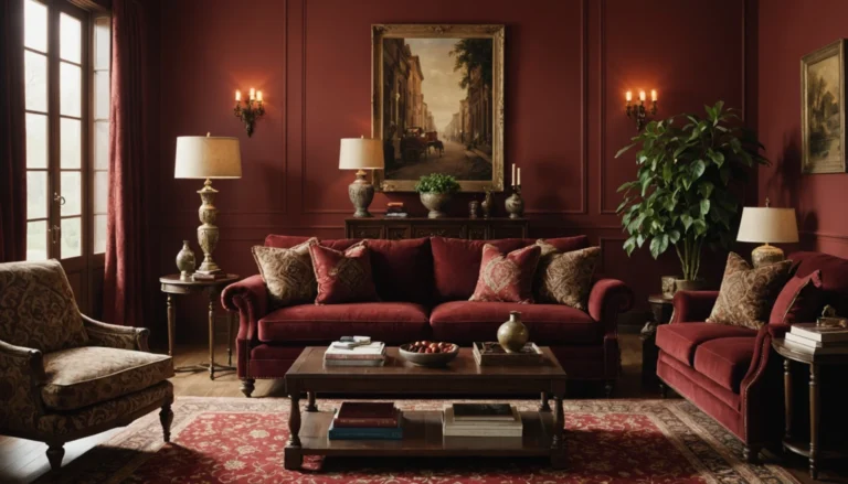 mélange de rouge et brun